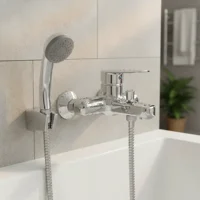 Pmb - Monomando Tina Ducha Nashville Cromo