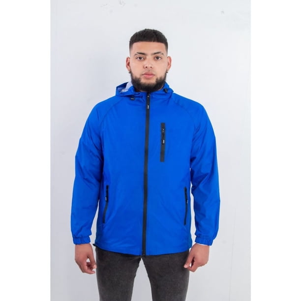 Chaqueta Hombre Corta Viento Impermeable Parka Liviana Colores 9283