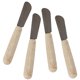 thumbnail image 1 of Set de 4 untadores para queso y mantequilla de mármol Creative Home, 1 of 7