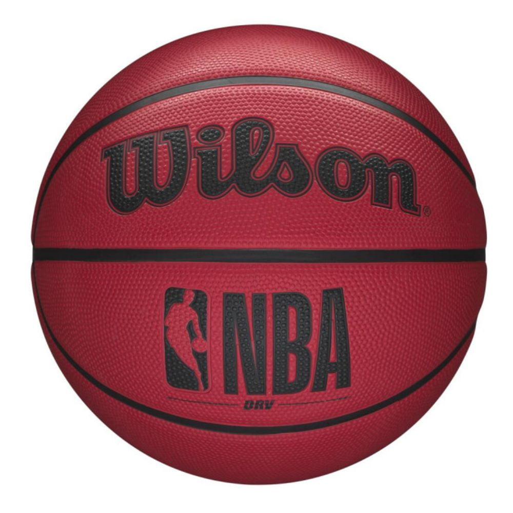 Wilson - Balón Basketball Nba Drv Outdoor Tamaño 7 Rojo