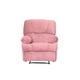 thumbnail image 1 of Bergere Perugia Reclinable Tela Velvet Palo Rosa, 1 of 3