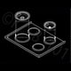 thumbnail image 5 of Set de sartenes de goteo Kitchen Basics 101 para Whirlpool Amana Maytag, 5 of 9