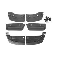 Magideal - Guardabarros De Coche Protector De Neumáticos Accesorio Protección Contra Sedimentos Guardabarros Guardabarros Para El Modelo 3 Fácil Instalación Juego De 6 Uds.