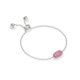 thumbnail image 1 of Pulsera Kendra Scott Elaina Rodio Drusa Rosa Intenso, 1 of 2