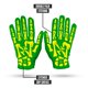 thumbnail image 3 of Guantes de Fútbol Americano NXT NXTRND Juvenil Talla Media Verde Esqueleto, 3 of 4