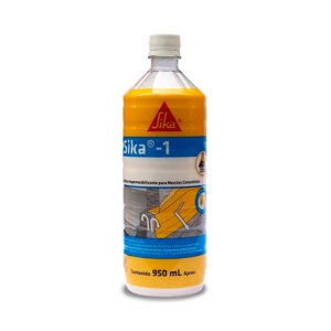 Sika 1 - Aditivo De Impermeabilizante, Botella 950Ml Blanco