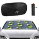 thumbnail image 1 of Pickle Sombrilla Solar para Auto - Protector de Parabrisas Plegable | Cortina Solar Delantero | Bloqueo UV y Aislamiento de Calor 133x73cm, 1 of 6