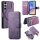thumbnail image 1 of Funda Billetera Magnética para Samsung Galaxy A05S Soporte Tarjetas Desmontable Morado, 1 of 6