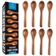 thumbnail image 1 of Juego de 8 cucharas para miel de madera de teca Zulay Kitchen, 1 of 7