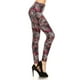 thumbnail image 4 of Leggings Básicos Lisos de Cintura Alta con Estampado Floral y 1 Cinturilla Elástica, 4 of 5