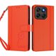 thumbnail image 3 of Funda Cartera Trébol para Motorola Moto G67 5G/G77 5G con Ranuras Tarjetas y Carga Inalámbrica Naranja, 3 of 6