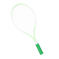 Ioensy - Raqueta De Tenis De 21 Pulgadas Para Niños, Mango Ergonómico Para Parque, Niños Y Niñas, Mango Verde