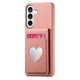 thumbnail image 2 of Funda FOXDOCK para Samsung Galaxy S26 Pro con función billetera, soporte ajustable y diseño con espejo-rosa, 2 of 6