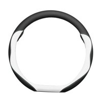 Ioensy - Funda Para Volante Transpirable Fácil De Instalar 15 Pulgadas Para Byd Atto 3 Negro Blanco