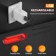 thumbnail image 2 of Luces traseras Ascher recargables USB 330 mAh, 2 unidades, 2 of 3