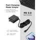 thumbnail image 3 of Cargador Usb c 65w Pd 3 0 Con Cable De 2 M Negro, 3 of 5