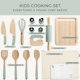 thumbnail image 5 of Set de cocina y repostería para niños ZICOTO Wooden Safe Kitchen, 5 of 9