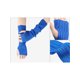 thumbnail image 3 of INSPIRE CHIC Calentadores de brazos de punto de color sólido Guantes sin dedos Largos hasta el codo Cubierta tejida para invierno Talla única Azul, 3 of 6