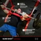 thumbnail image 2 of Banda de ejercicio con tirachinas de Mark Bell, nivel 3, roja, XXL, 2 of 6