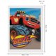 thumbnail image 2 of Blaze y los Monster Machines Kits de Pintura de Diamantes para Adultos 5D DIY Diamond Art Kits Full Drill Diamond Dots para Regalo Decoración de Pared y Relajación Artes de Gemas 30*40cm, 2 of 6