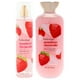 thumbnail image 1 of Kit Bodycology Cheesecake de Fresa 473ml Gel de Ducha y Baño de Burbujas 2 en 1 + 237ml Spray Fragancia Mujer, 1 of 3