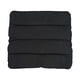 thumbnail image 2 of Cojín Plegable Para Silla De Playa, Cojín De Respaldo Para Acampar, Picnic, Senderismo, Negro, 103cm X 91cm, 2 of 5