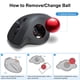 thumbnail image 5 of Trackball SANWA de repuesto para ratón, 44 mm, color rojo brillante, 5 of 7