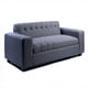 thumbnail image 1 of Sofa Tres Cuerpos Gris Oscuro Lino, 1 of 3