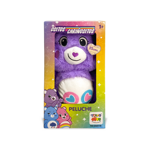 Toyng - Peluche Generosita Morado 25 Cm En Caja - Ositos Cariñositos
