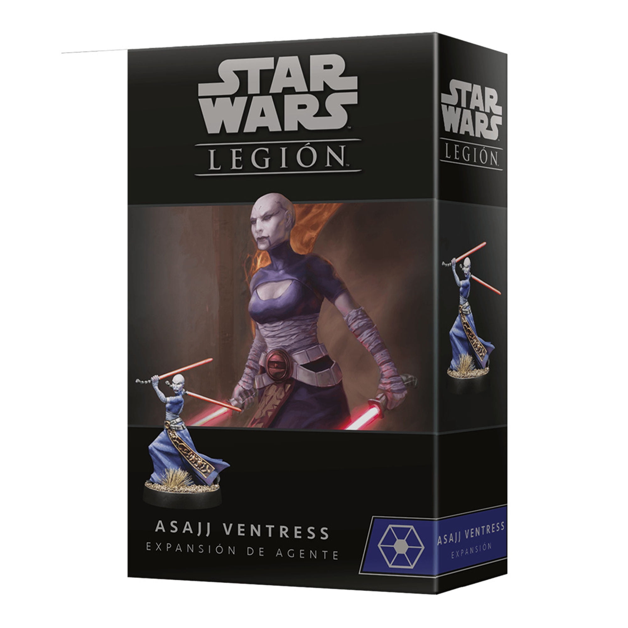 Asmodee - Juego De Miniaturas Star Wars Legion - Asajj Ventress Operative Expansion