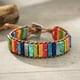 thumbnail image 3 of Pulsera Leather Imperial Jasper De 7 Chakras Para Adultos, 3 of 6