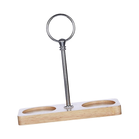 Magideal - Bandeja De Molino De Pimienta Y Sal, Soporte Para Condimentos, Bandeja Para Encimera Del Hogar, Herramientas De Decoración, Base Para Botella De