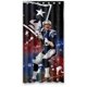 thumbnail image 1 of Cortina de ducha Tom Brady, juego de cortinas de baño con ganchos, tamaño 36 x 72 pulgadas, 1 of 3