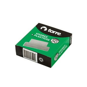 Visores Plasticos Para Carpetas Colgantes 50 Unid. Torre