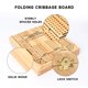 thumbnail image 4 of Tabla Cribbage GSE Games & Sports Expert de 4 pistas con tarjetas, 4 of 7