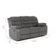 thumbnail image 5 of Sofá 3 Cuerpos Reclinable Tradicional Norman Terciopelo Gris 2011SFGR, 5 of 11