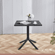 thumbnail image 2 of Mesa restaurant 80x80 Polipropileno + 4 Sillas Hoffman Enrejada - Negra, 2 of 4