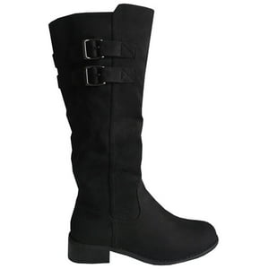 Todopiel - Bota Gamuza Ecológica Zax75 Negro