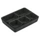 thumbnail image 2 of Organizador De Cajones De Fieltro, Bandeja, Contenedor De Almacenamiento Sencillo Para Cocina, Hogar, Despensa, Gris Oscuro, 2 of 5