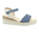 thumbnail image 1 of Sandalia Chalada Mujer Garda-1 Azul Casual, 1 of 7