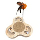 thumbnail image 1 of Juguete Rascador Para Gato De Madera, 1 of 1
