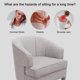 thumbnail image 4 of Almohada inflable tipo dona con bomba y bolsa de viaje: soporte lumbar para hemorroides, embarazo y dolor de coxis. Ideal para el hogar, el coche y la oficina., 4 of 8