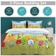 thumbnail image 5 of Game BFDI Battle For Dream Island Bedding Set Duvet Cover Comfortable and Lightweight Cartoon Bedding 3 Piece Bed Set, 5 of 5