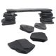 thumbnail image 1 of Piedra de pizarra BLUE HANDCART 1,4 kg mezcla 2‑3 pulg. y 20 cm, 1 of 5