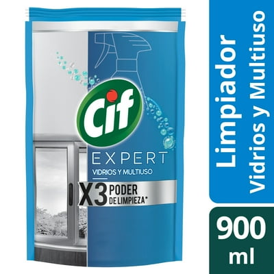 Limpiador Vidrios Biodegradable Recarga 900 Ml Cif
