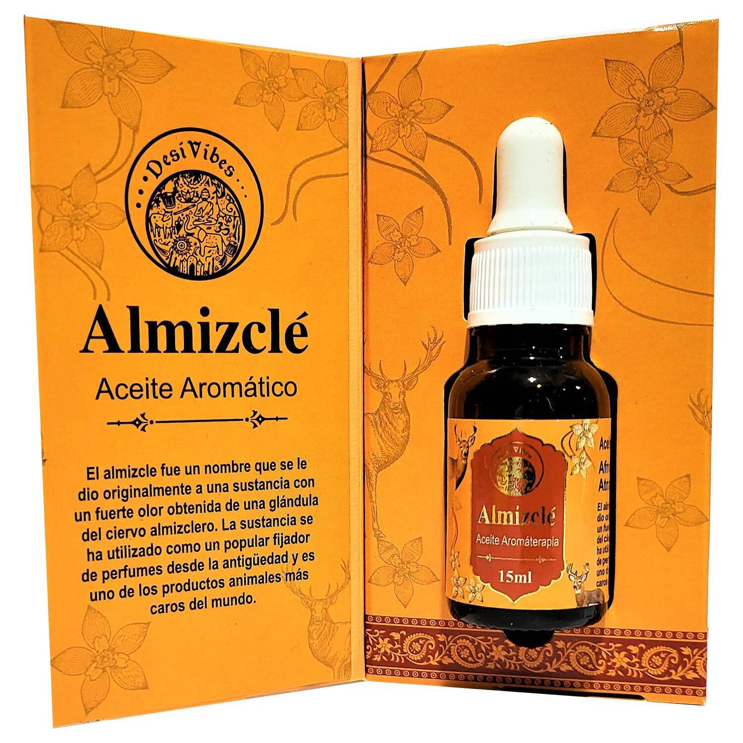 Aceite Aromaterapia Almizcle - Desi Vibes