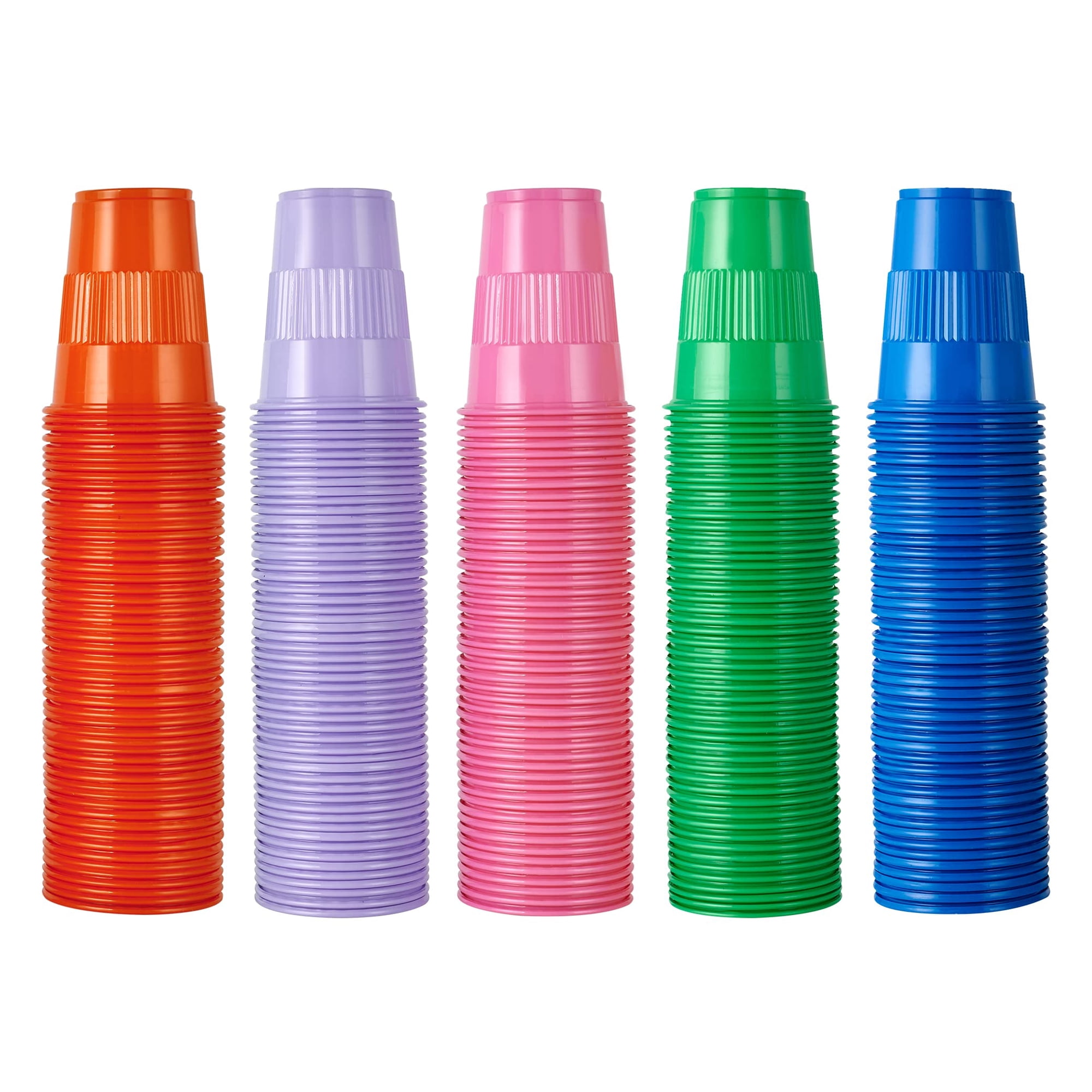 Vasos De Plástico Lilymicky, 9 Oz, 500 Unidades, Vaso Desechable