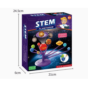 Promotodo - Sistema Solar 3D Interactivo Modelo Giratorio Con Proyección De Imágenes Planetarias