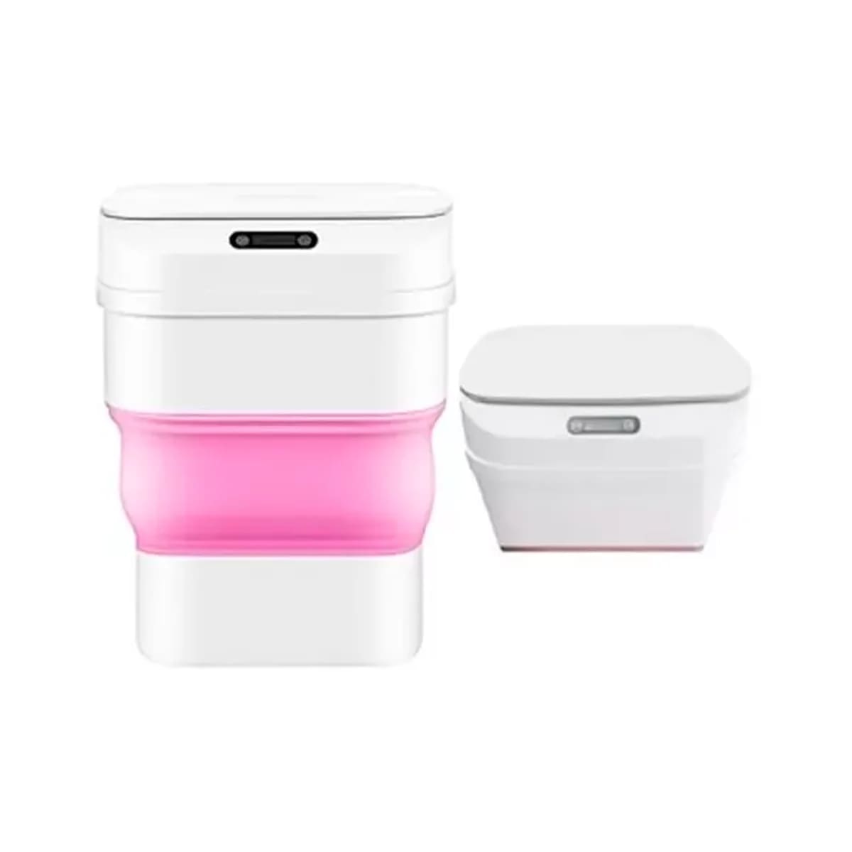 Genérico - Papelero Automatica Inteligente Con Sensor De Proximidad Rosa