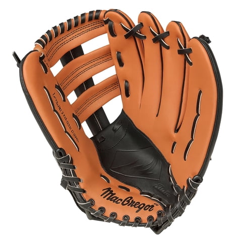 Guante De Jardinero Para Jóvenes Macgregor, Se Adapta A La Mano Izquierda, Color Naranja 12.5